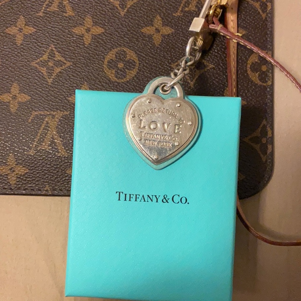 Tiffany bag charm